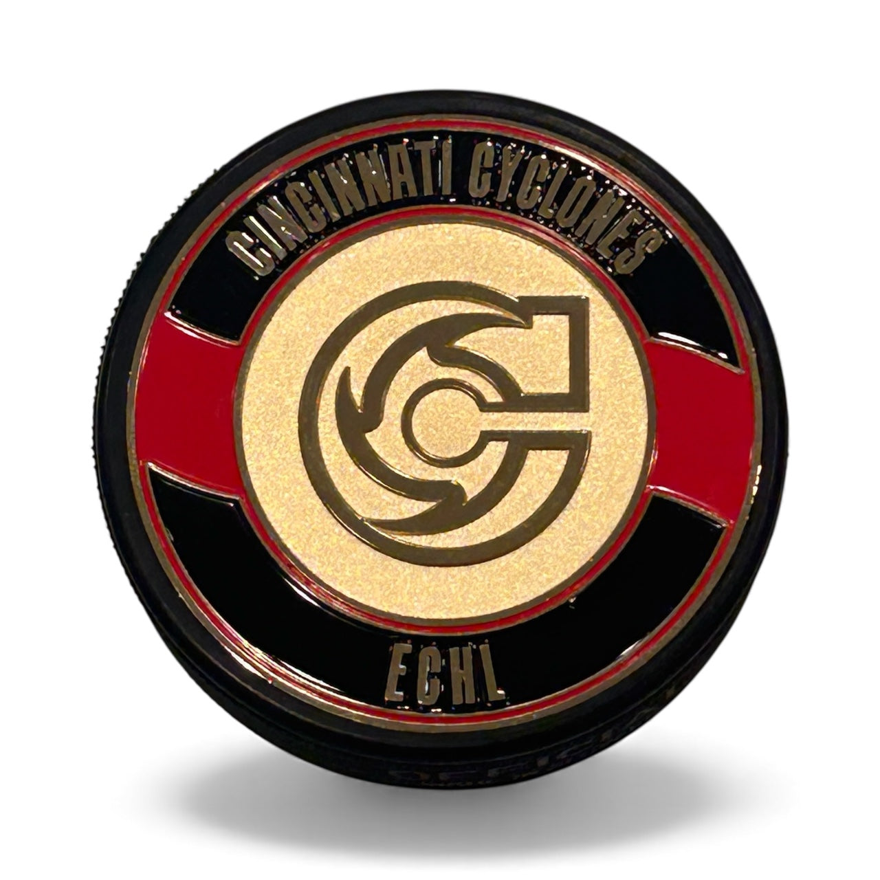 Gold Medallion Puck