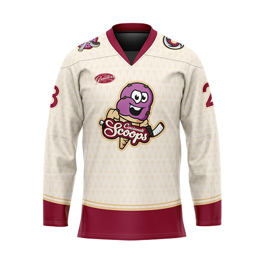 Cincinnati Scoops Sublimated Replica Jersey