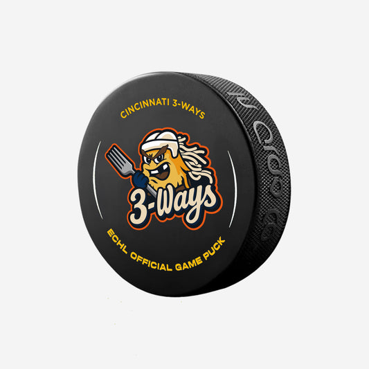 3-Ways Official Game Puck