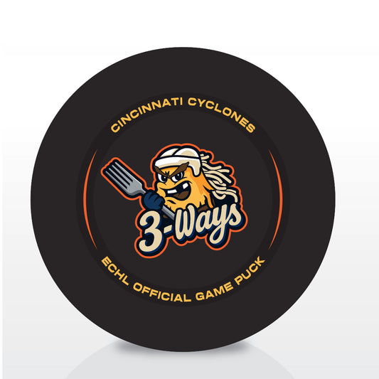 3-Ways Official Game Puck
