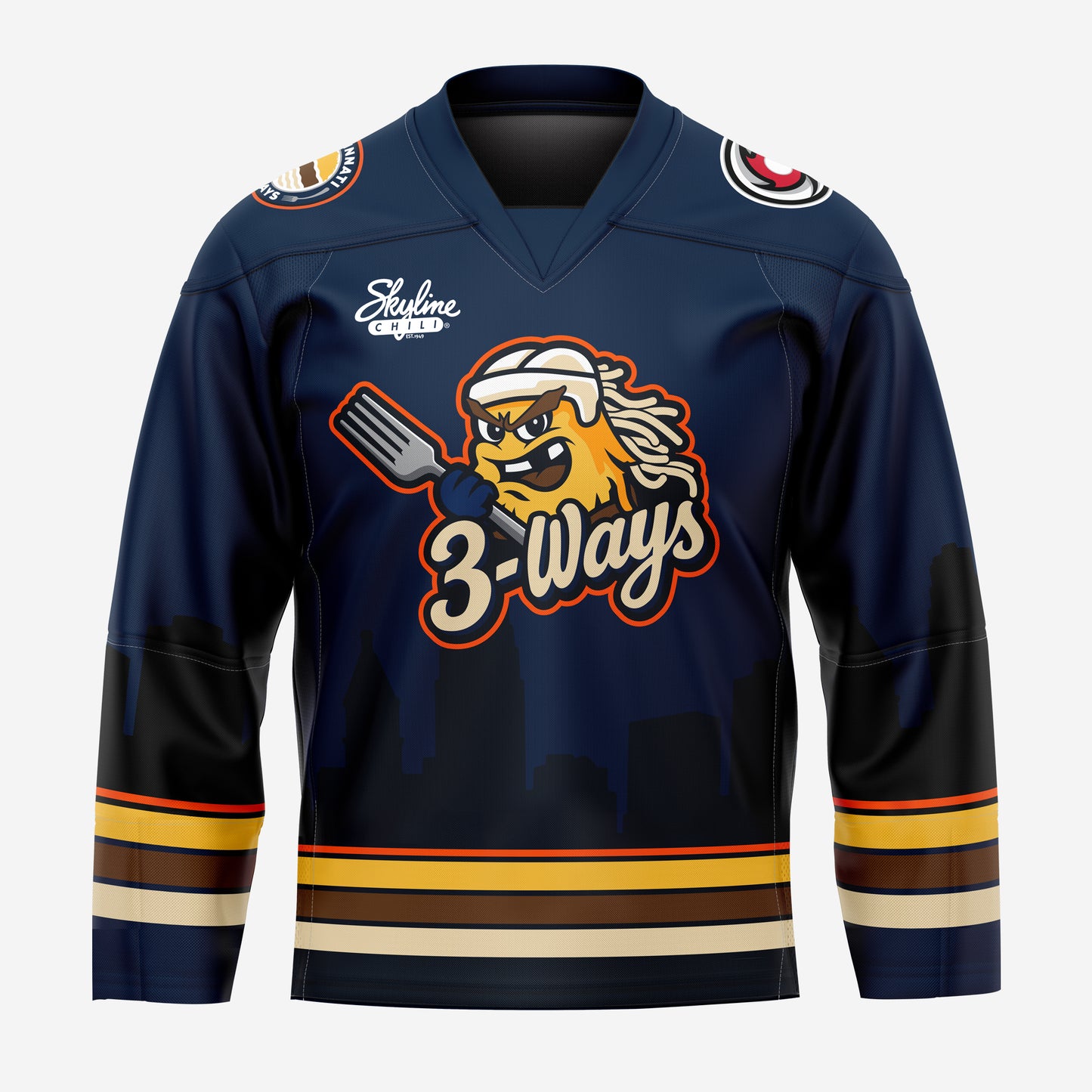 CYCLONES CINCINNATI SUBLIMATED 3-WAYS JERSEY SECONDARY PREORDER