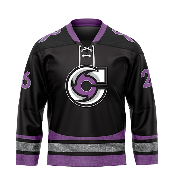 CYCLONES CINCINNATI SUBLIMATED CYCLONES FIGHT CANCER JERSEY EXCLUSIVE PREORDER