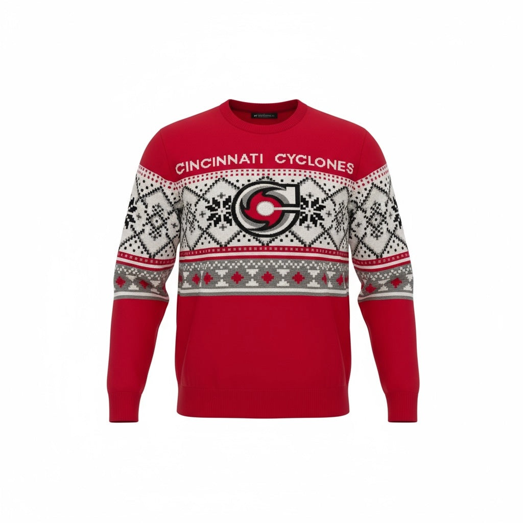CYCLONES HOLIDAY SWEATER