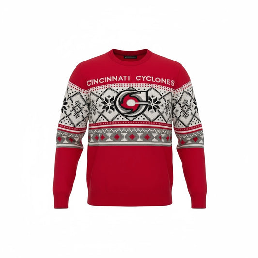 CYCLONES HOLIDAY SWEATER