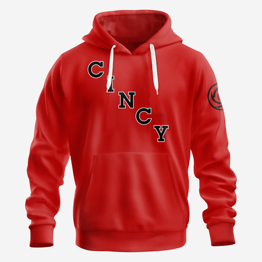 Cincy Throwback Laced Hoody