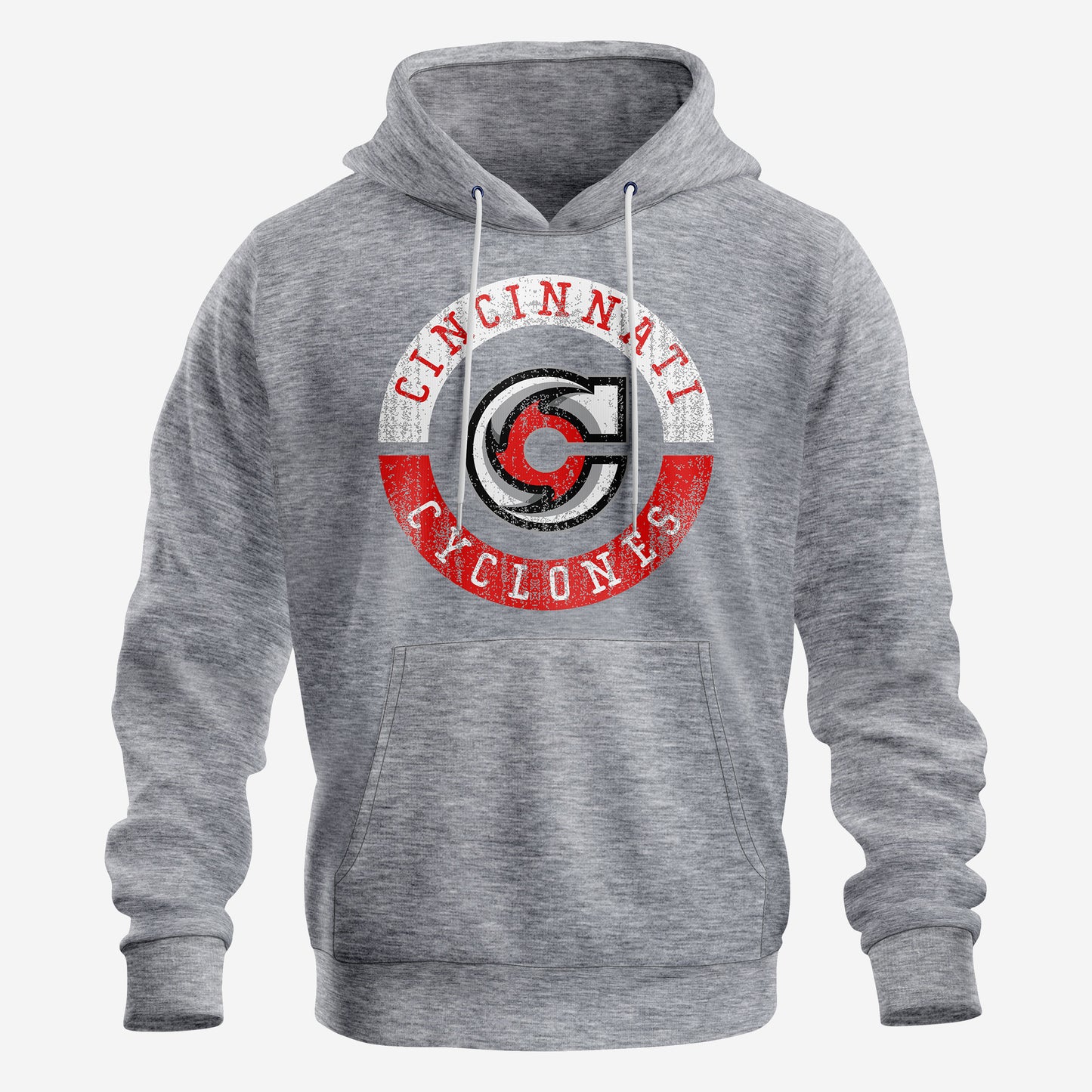 Graphite Snow Heather French Terry Hoody